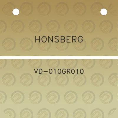 honsberg-vd-010gr010