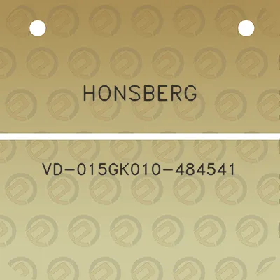 honsberg-vd-015gk010-484541