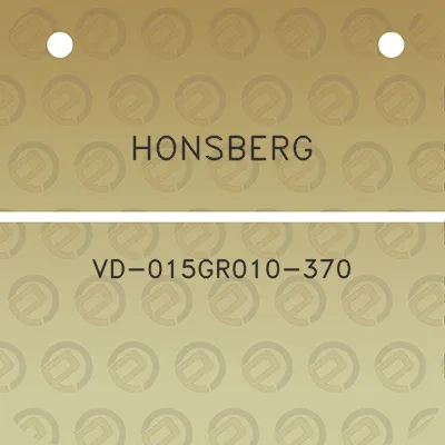 honsberg-vd-015gr010-370