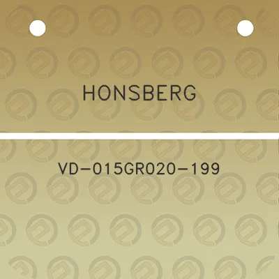 honsberg-vd-015gr020-199