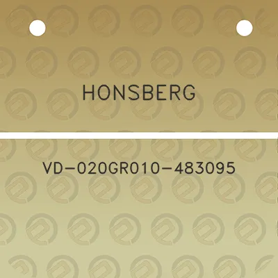 honsberg-vd-020gr010-483095