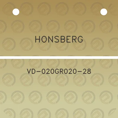 honsberg-vd-020gr020-28