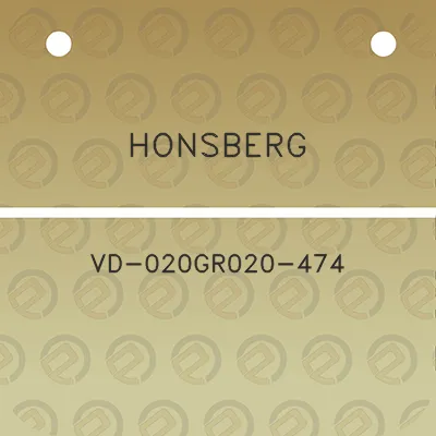 honsberg-vd-020gr020-474