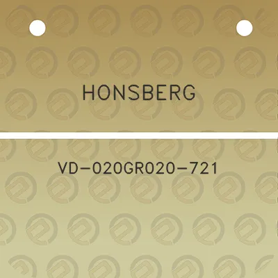 honsberg-vd-020gr020-721