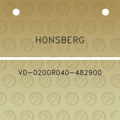 honsberg-vd-020gr040-482900