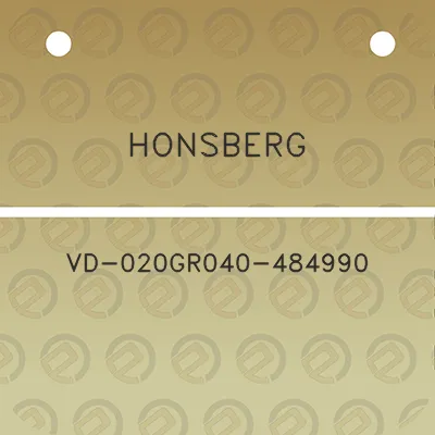 honsberg-vd-020gr040-484990