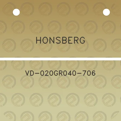 honsberg-vd-020gr040-706