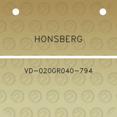 honsberg-vd-020gr040-794