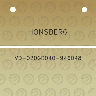 honsberg-vd-020gr040-946048