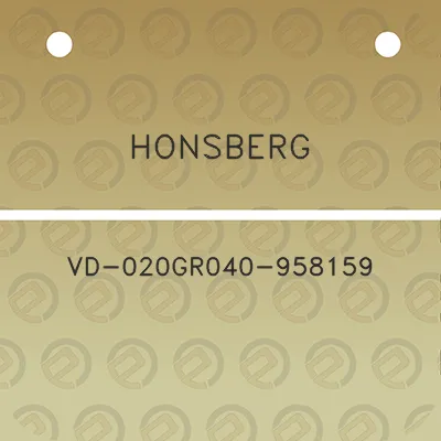 honsberg-vd-020gr040-958159