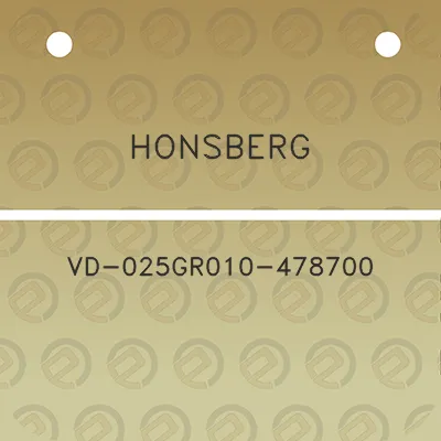 honsberg-vd-025gr010-478700