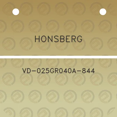 honsberg-vd-025gr040a-844