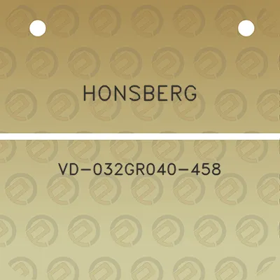 honsberg-vd-032gr040-458