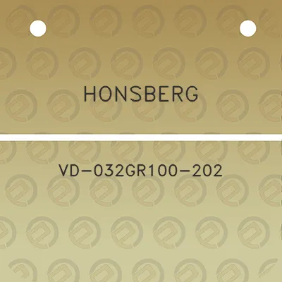 honsberg-vd-032gr100-202