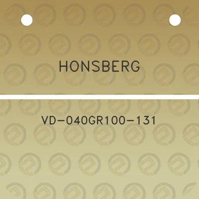 honsberg-vd-040gr100-131