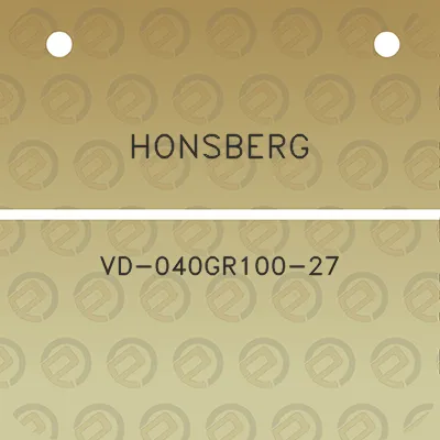 honsberg-vd-040gr100-27