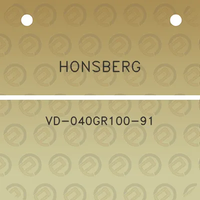 honsberg-vd-040gr100-91