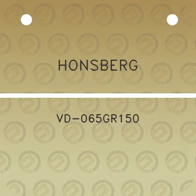 honsberg-vd-065gr150