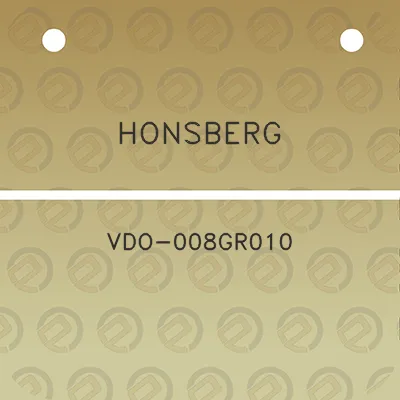 honsberg-vdo-008gr010