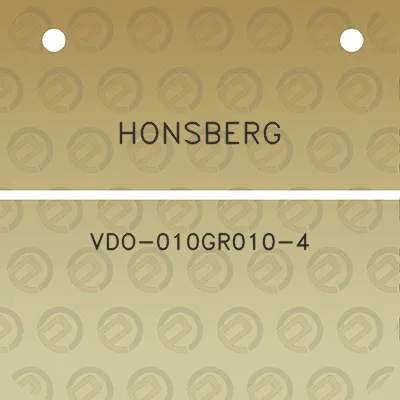 honsberg-vdo-010gr010-4