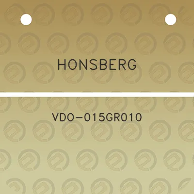 honsberg-vdo-015gr010