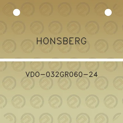 honsberg-vdo-032gr060-24