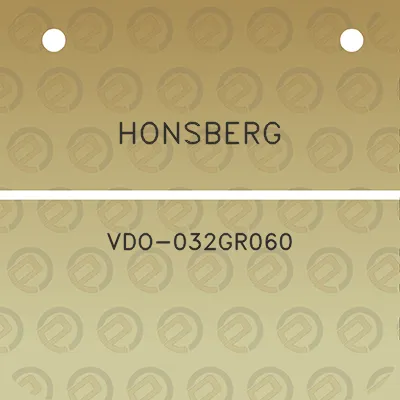 honsberg-vdo-032gr060