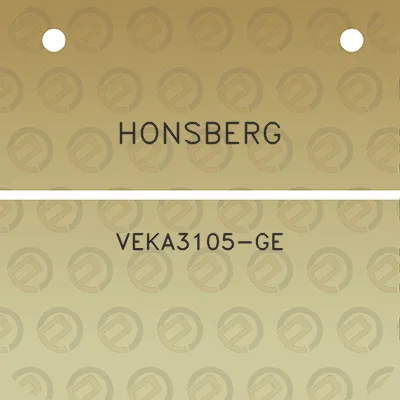 honsberg-veka3105-ge