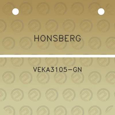 honsberg-veka3105-gn