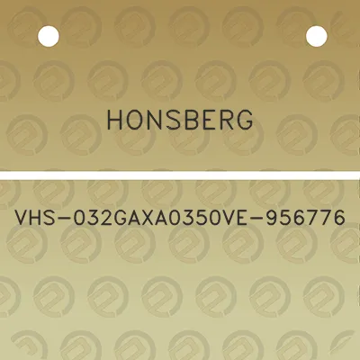 honsberg-vhs-032gaxa0350ve-956776