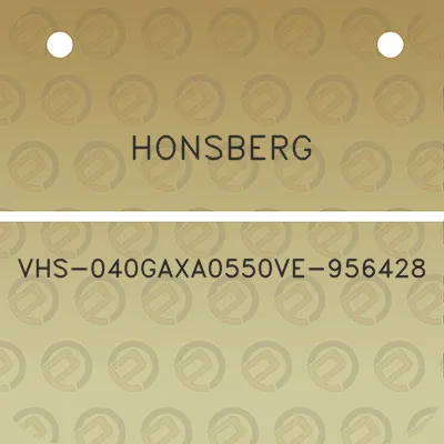 honsberg-vhs-040gaxa0550ve-956428