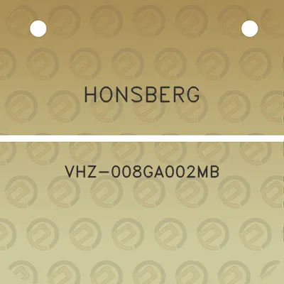 honsberg-vhz-008ga002mb