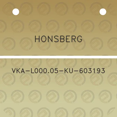 honsberg-vka-l00005-ku-603193