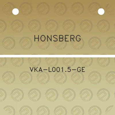 honsberg-vka-l0015-ge