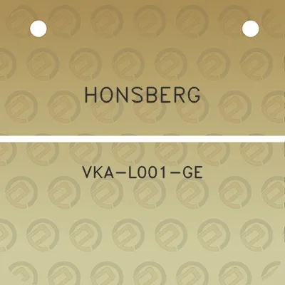 honsberg-vka-l001-ge