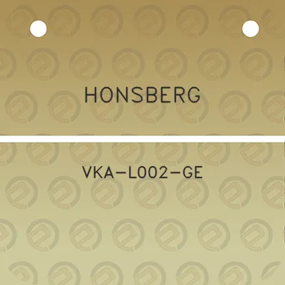 honsberg-vka-l002-ge