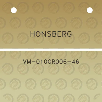 honsberg-vm-010gr006-46