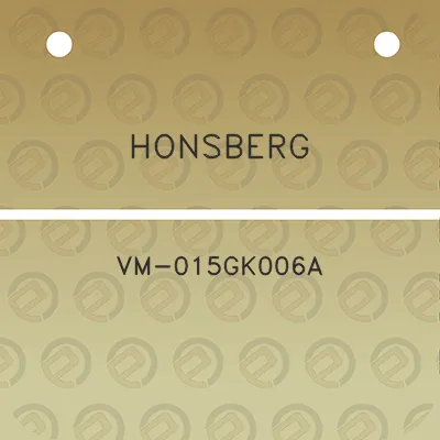 honsberg-vm-015gk006a