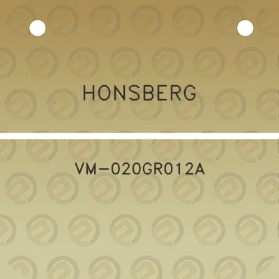 honsberg-vm-020gr012a