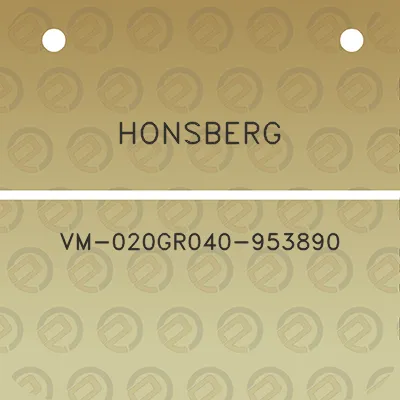 honsberg-vm-020gr040-953890