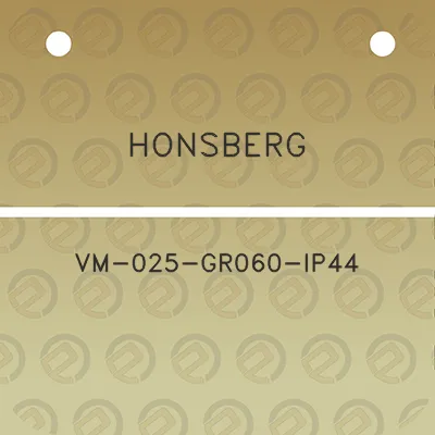 honsberg-vm-025-gr060-ip44