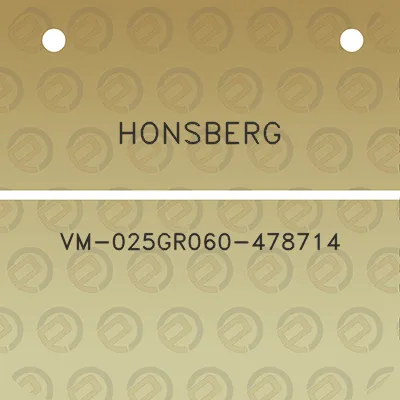 honsberg-vm-025gr060-478714