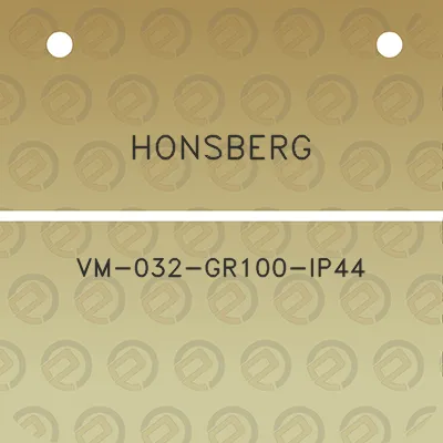 honsberg-vm-032-gr100-ip44