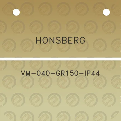 honsberg-vm-040-gr150-ip44