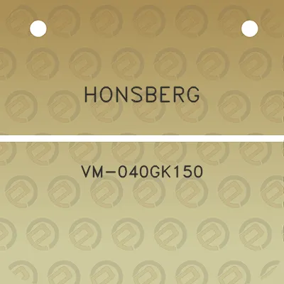 honsberg-vm-040gk150