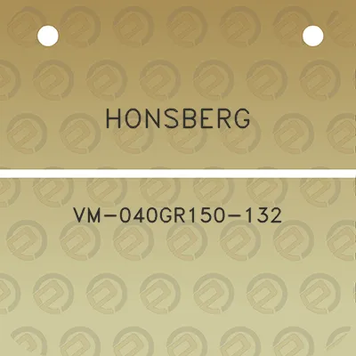 honsberg-vm-040gr150-132