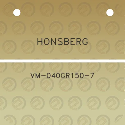 honsberg-vm-040gr150-7