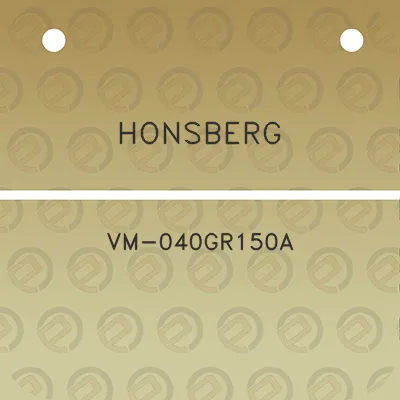 honsberg-vm-040gr150a