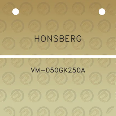 honsberg-vm-050gk250a