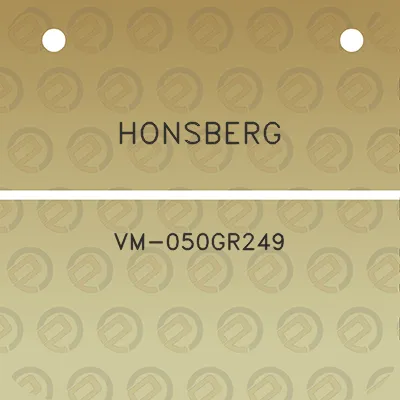 honsberg-vm-050gr249